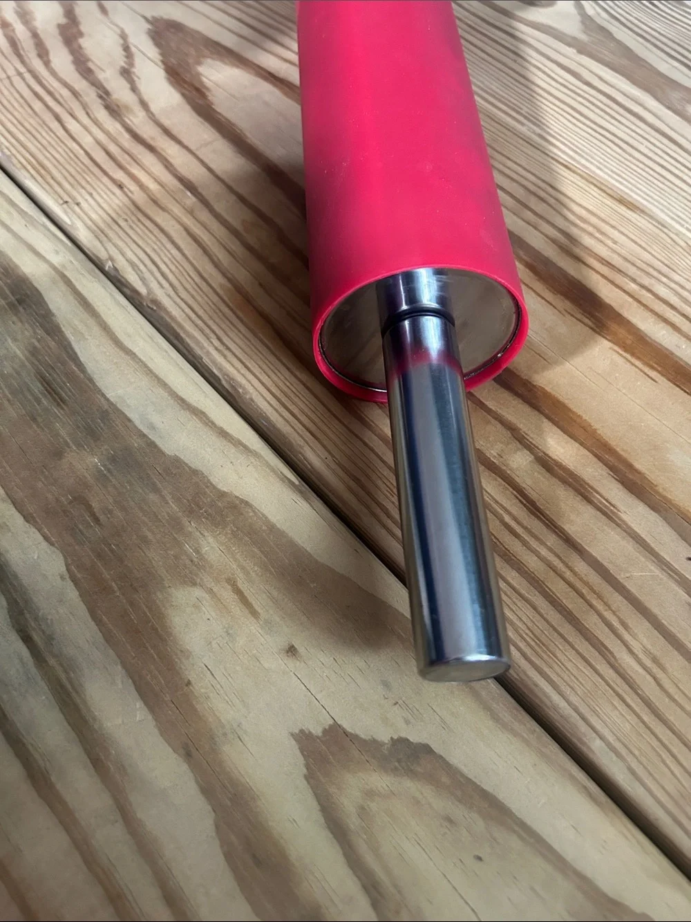 Red Silicone Rolling Pin — Home Accents